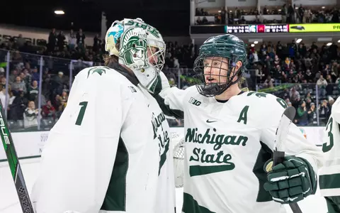 Trey Augustine Matt Basgall, hockey, 2025