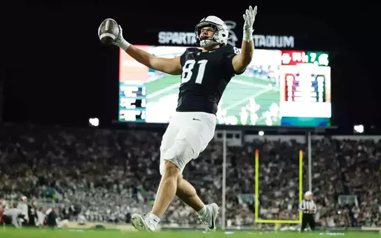Michael Masunas TD catch vs Boston College