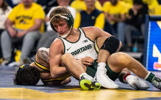 Caleb Weiand, wrestling, 2025-26, action