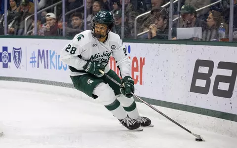 Cayden Lindstrom, action, 2025-26, hockey