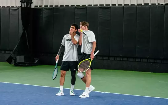 Taym Alazmeh and Danial Rakhmatullayev action at Vanderbilt