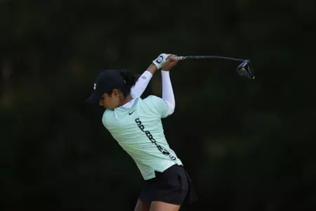 Ana Sofia Murcia during the first round of the 2026 Tar Heel Invitational