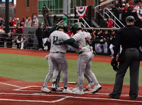 Parker Picot, celebration at home plate