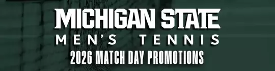 Men's Tennis Match Day Promotions Graphic