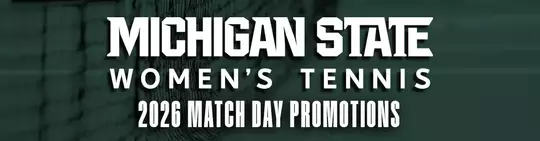 Women's Tennis Match Day Promotions graphic