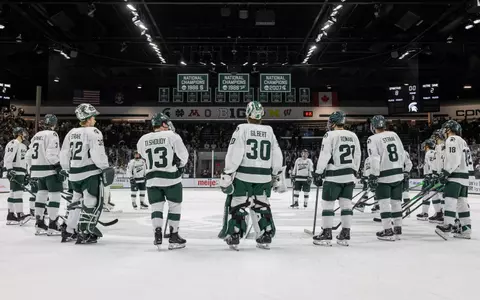 Hockey, Post-Game Circle, Celebration, 2025-26, action
