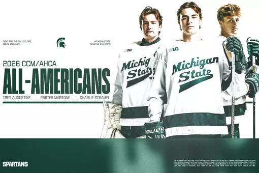 Trey Augustine, Porter Martone and Charlie Stramel earn All-America honors in 2025-26
