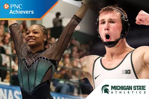 PNC Achievers April 2026: Kael Wisler (wrestling) and Olivia Zsarmani (gymnastics)