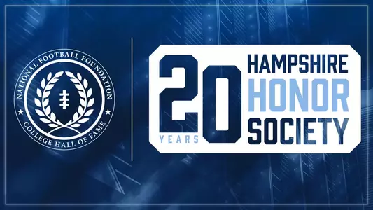 2026 National Football Foundation Hampshire Honor Society graphic