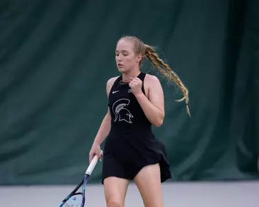 Anna Tsitavets action shot