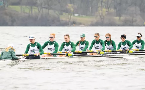 MSU's Varsity Eight races Eastern Michigan