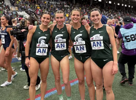 Penn Relays 4x800m relay MSU sets school record
