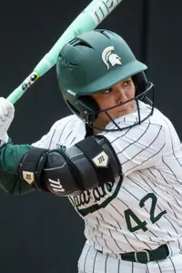 Hannah Hawley at bat