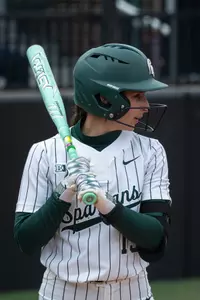 Sydney Doloszycki settles in the batters box