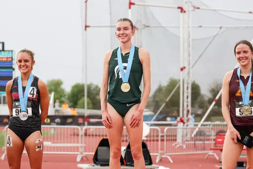 during the Big Ten Outdoor Track and Field Championships on Saturday, May 16, 2026 at Nebraska Outdoor Track Complex in Lincoln, NE / Michigan State Freelance photo by Abdoul Sow