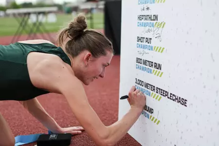 during the Big Ten Outdoor Track and Field Championships on Saturday, May 16, 2026 at Nebraska Outdoor Track Complex in Lincoln, NE / Michigan State Freelance photo by Abdoul Sow