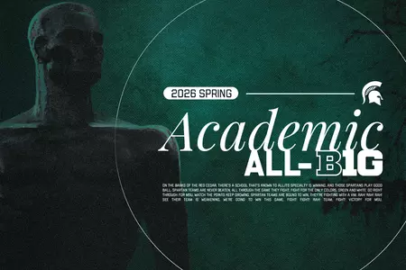 Graphic for Academic All-Big Ten Spring 2026