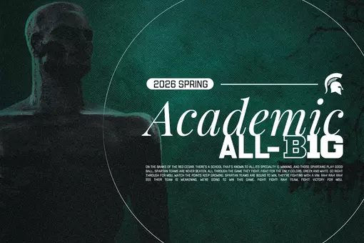 Graphic for Academic All-Big Ten Spring 2026