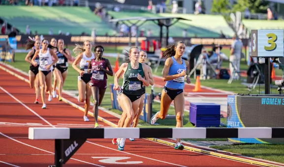 Stewart-Barnett at the 2026 NCAA Outdoor Track and Field Championships.