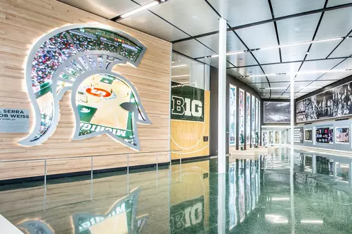 Gilbert Pavilion of the Breslin Center