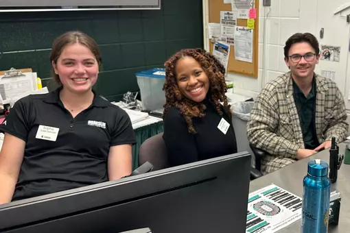 Photo Of Breslin Center Student Employees
