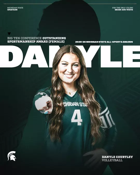 Danyle Courtley Big Ten Sportsmanship 2025-26
