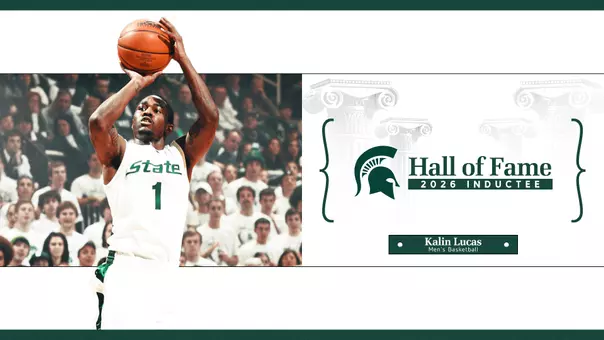 Kalin Lucas 2026 Hall of Fame Induction Graphic