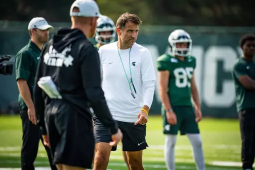 Joe Rossi and the Spartans held their fourth practice of preseason camp on Monday, Aug. 10, 2026.