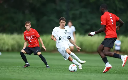 Miles Merritt in action against Seattle U