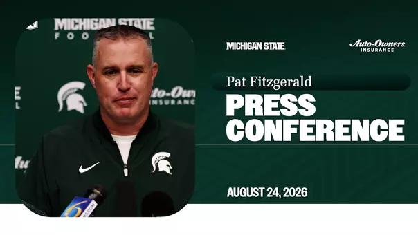 Pat Fitzgerald Press Conference Graphic