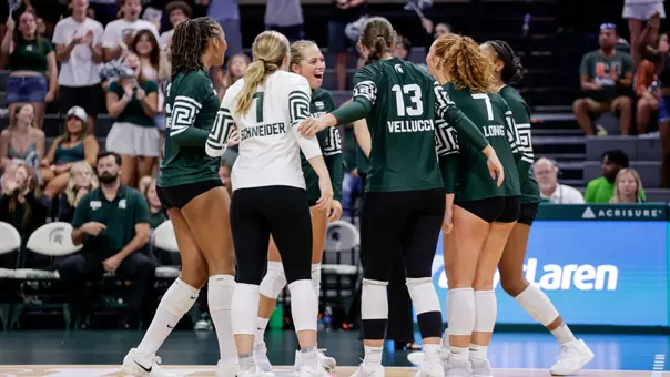 Volleyball celebration vs. Miami 2026