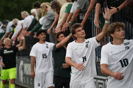Post game celebration