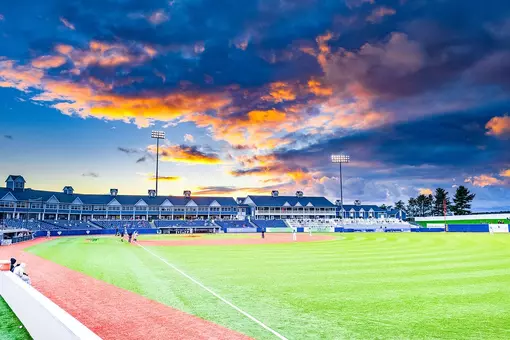 Turtle Creek Stadium in Traverse City, Michigan, home of the Traverse City Pit Spitters