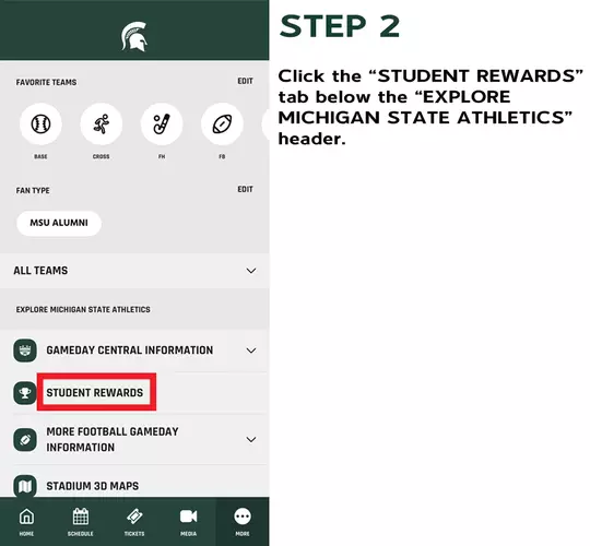 Student Rewards App Step 2