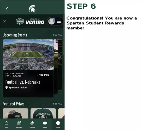 Student Rewards App Step