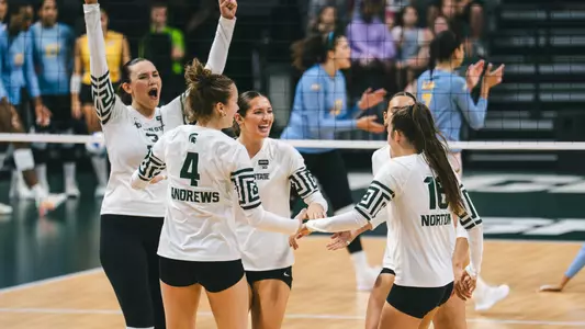 Volleyball celebration vs. LIU 2026