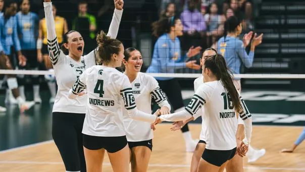 Volleyball celebration vs. LIU 2026