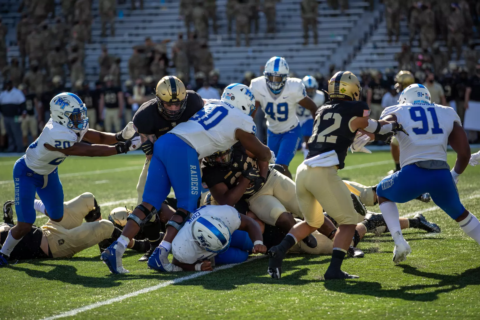 Blue Raider Football at Army - Sept. 5, 2020