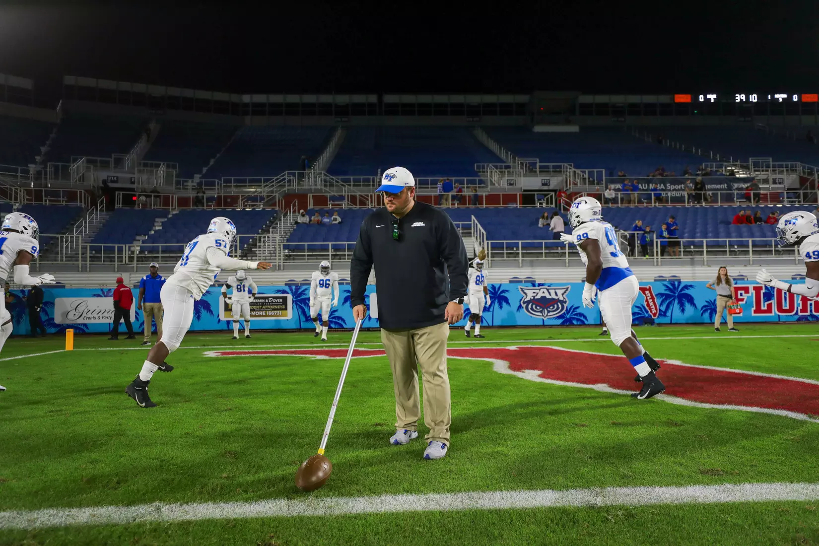 Blue Raider Football at FAU - Result MT 27 FAU 17