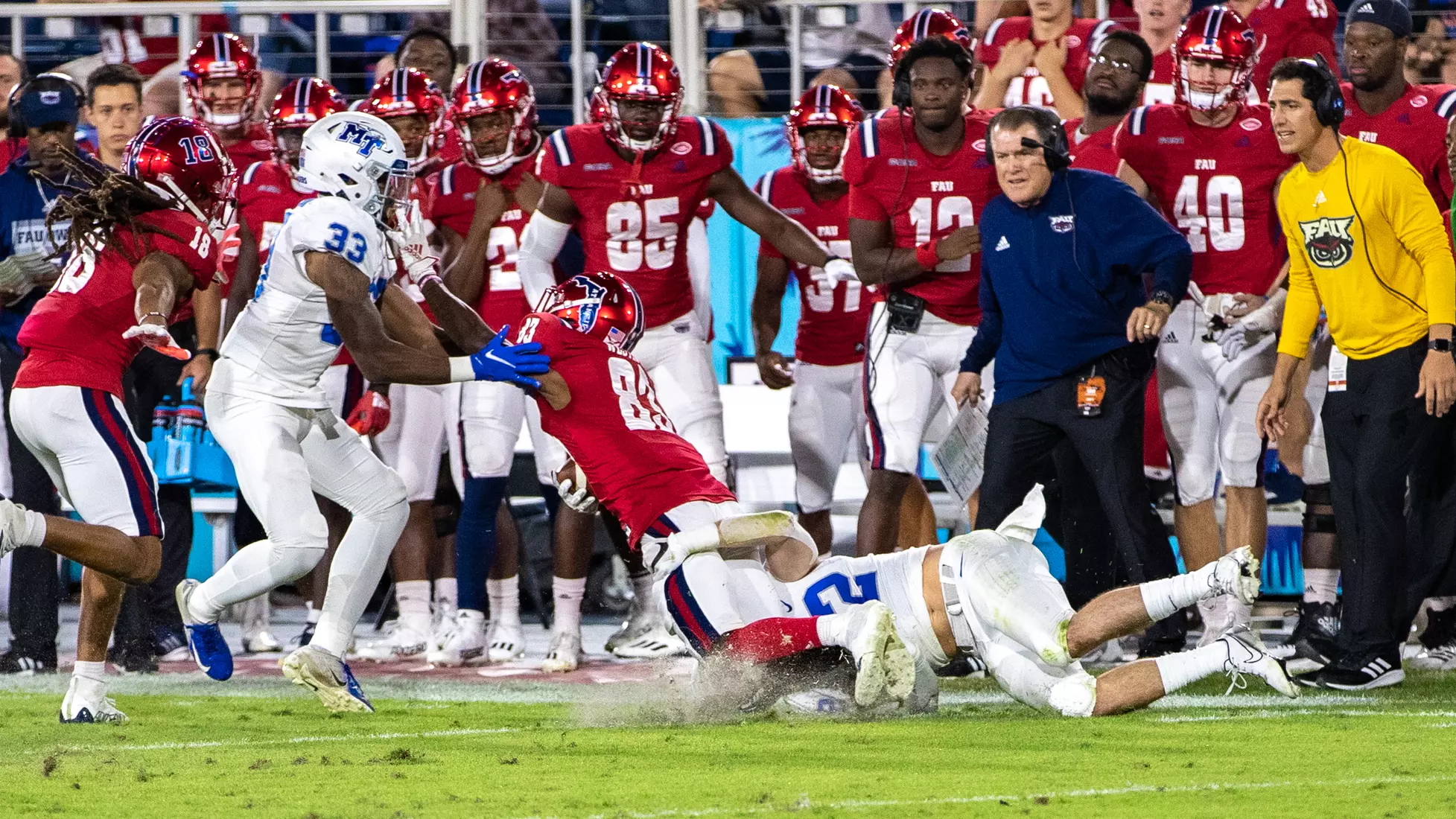 Blue Raider Football at FAU - Result MT 27 FAU 17