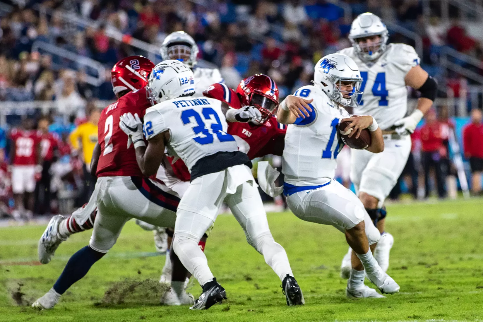 Blue Raider Football at FAU - Result MT 27 FAU 17