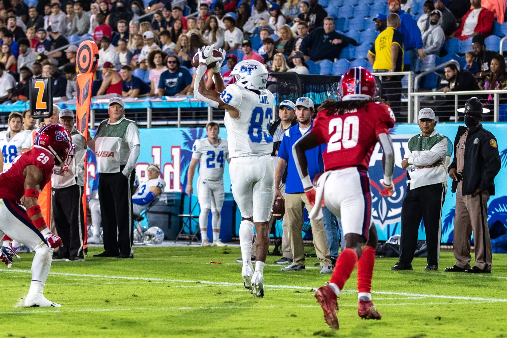 Blue Raider Football at FAU - Result MT 27 FAU 17