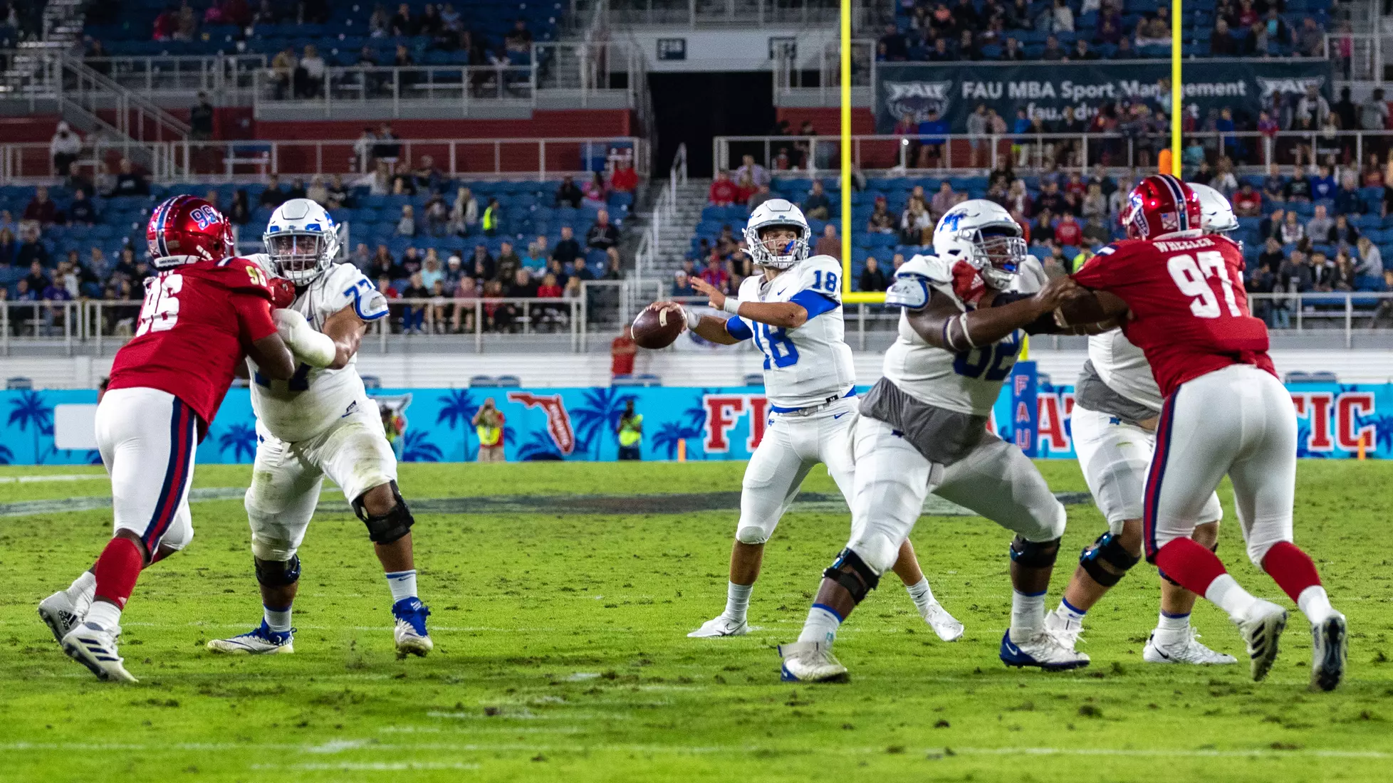 Blue Raider Football at FAU - Result MT 27 FAU 17