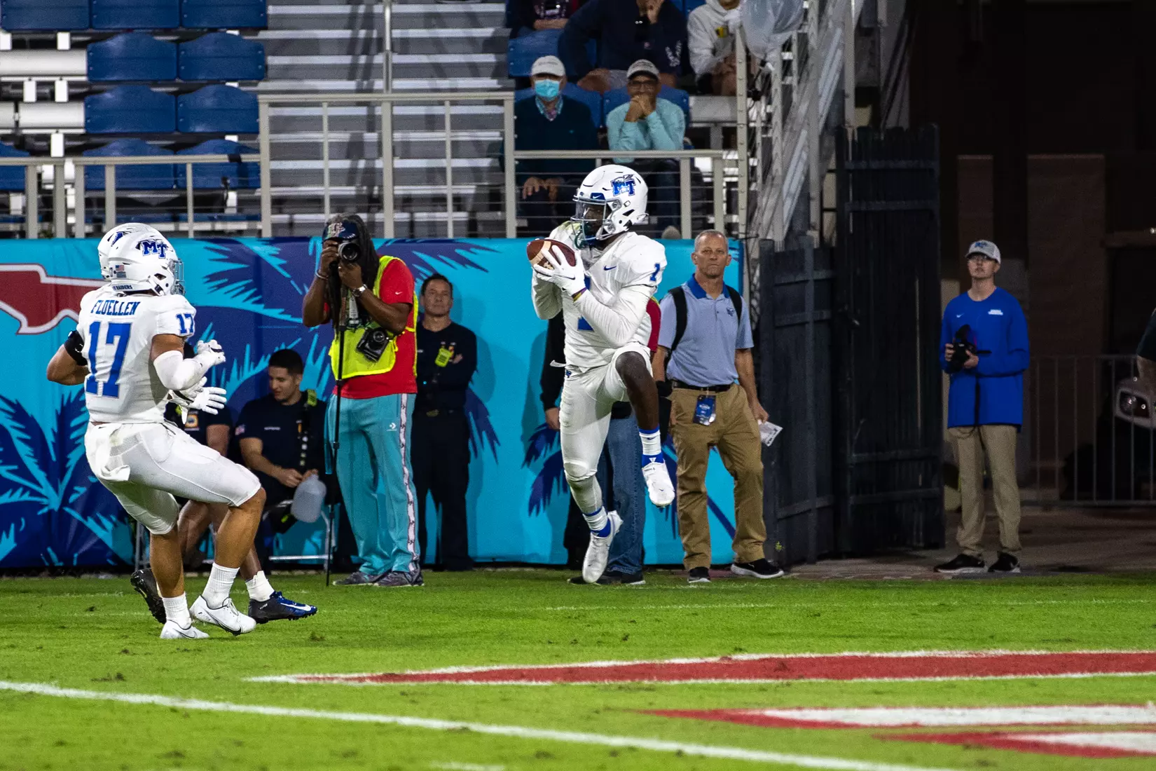 Blue Raider Football at FAU - Result MT 27 FAU 17