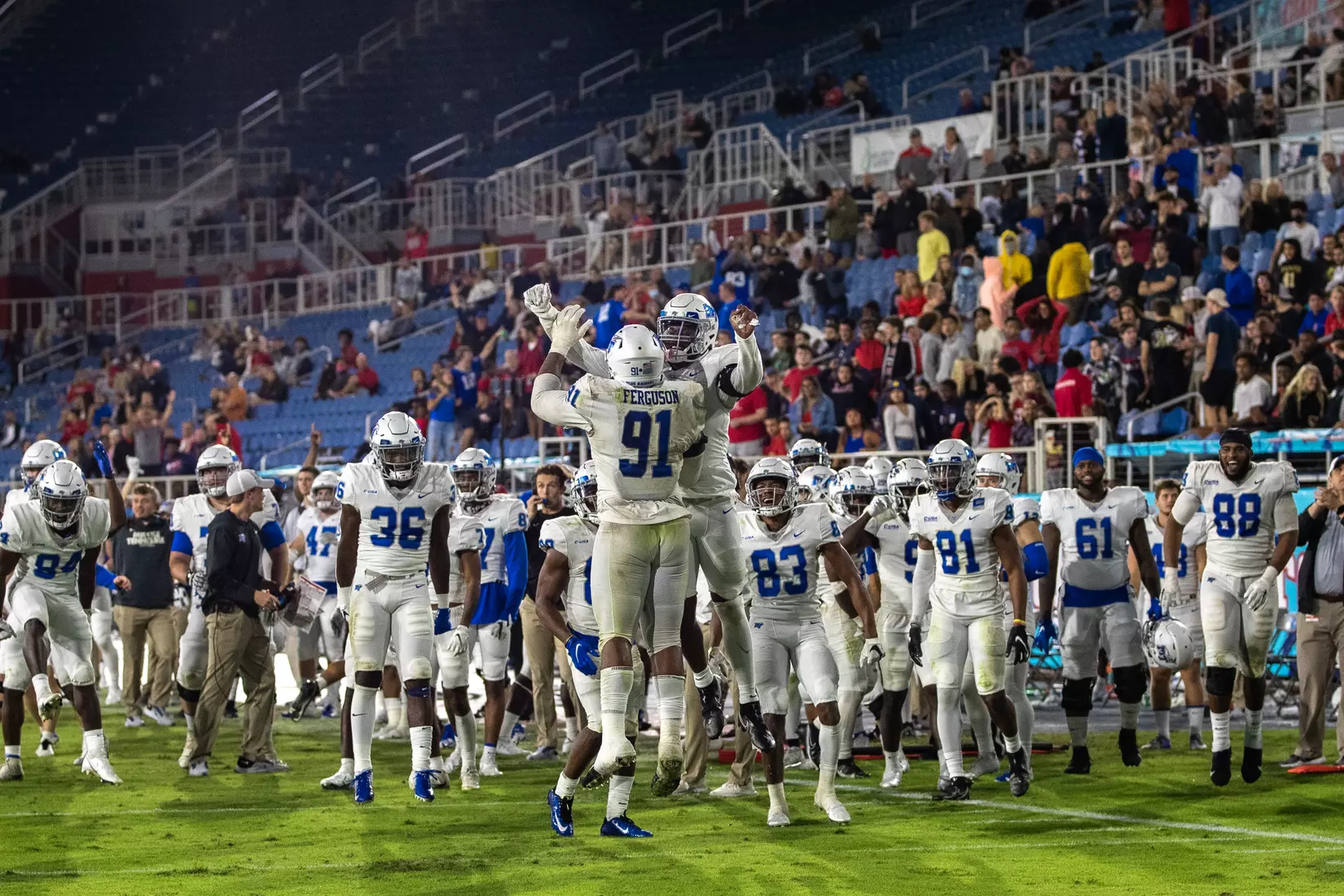 Blue Raider Football at FAU - Result MT 27 FAU 17