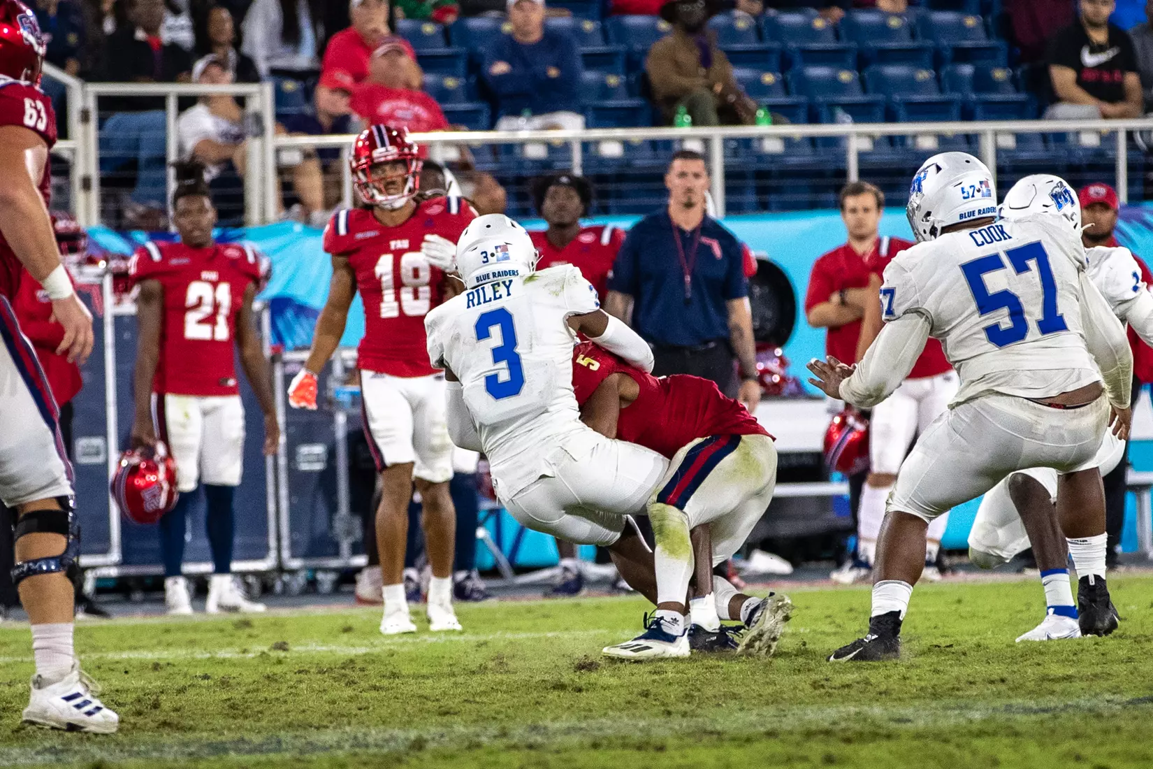 Blue Raider Football at FAU - Result MT 27 FAU 17