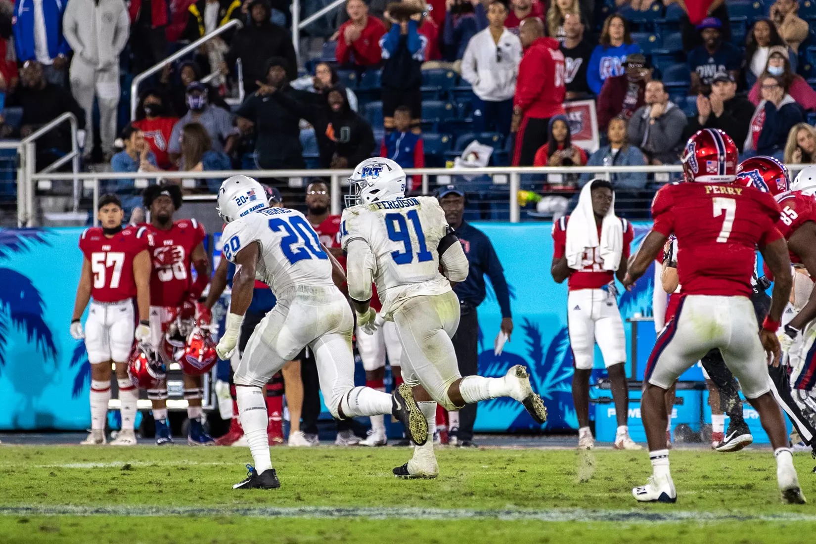 Blue Raider Football at FAU - Result MT 27 FAU 17