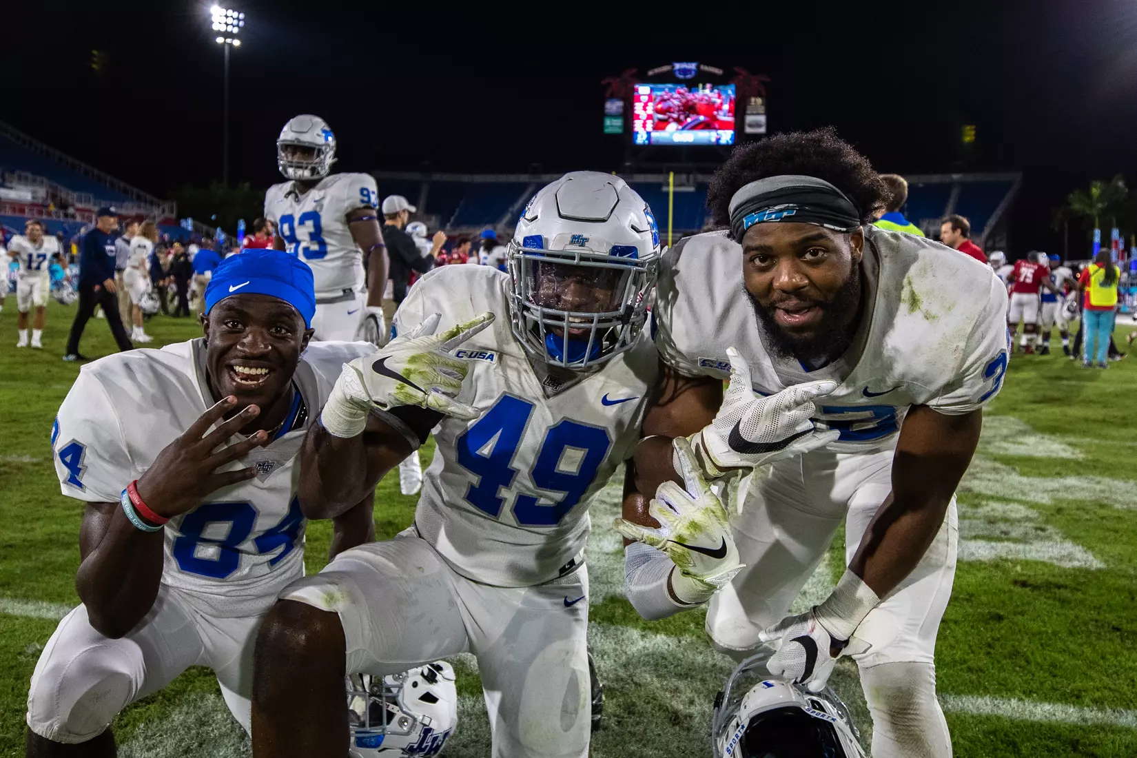 Blue Raider Football at FAU - Result MT 27 FAU 17