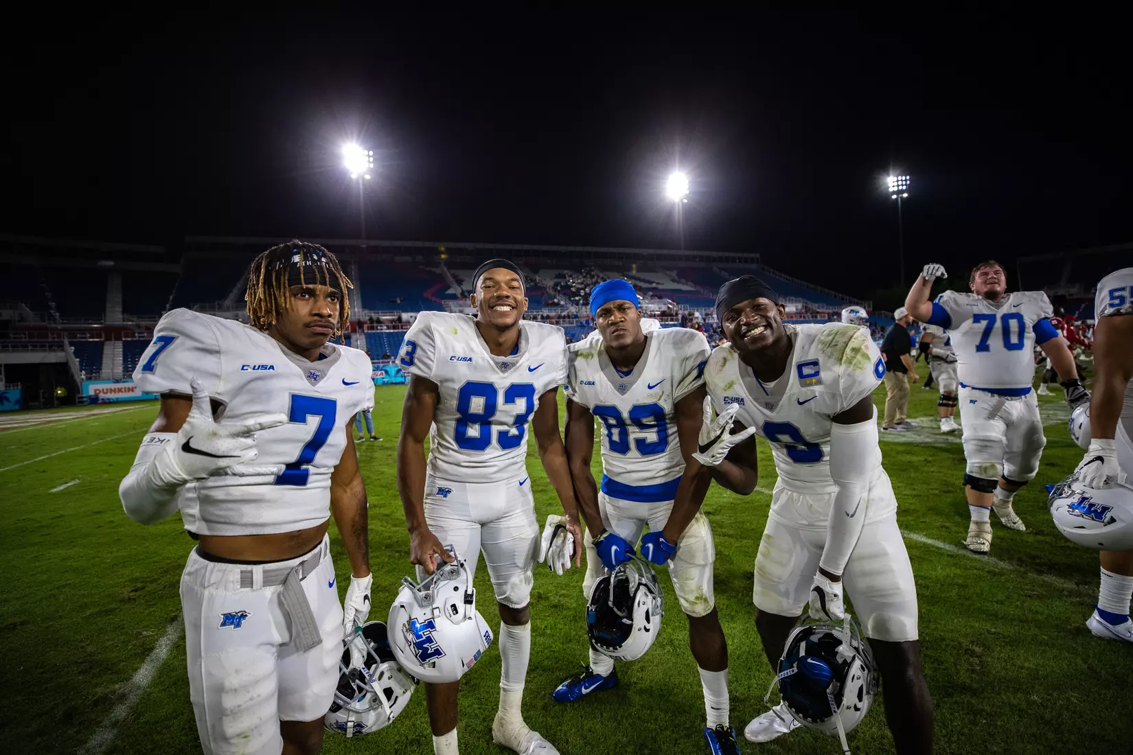 Blue Raider Football at FAU - Result MT 27 FAU 17