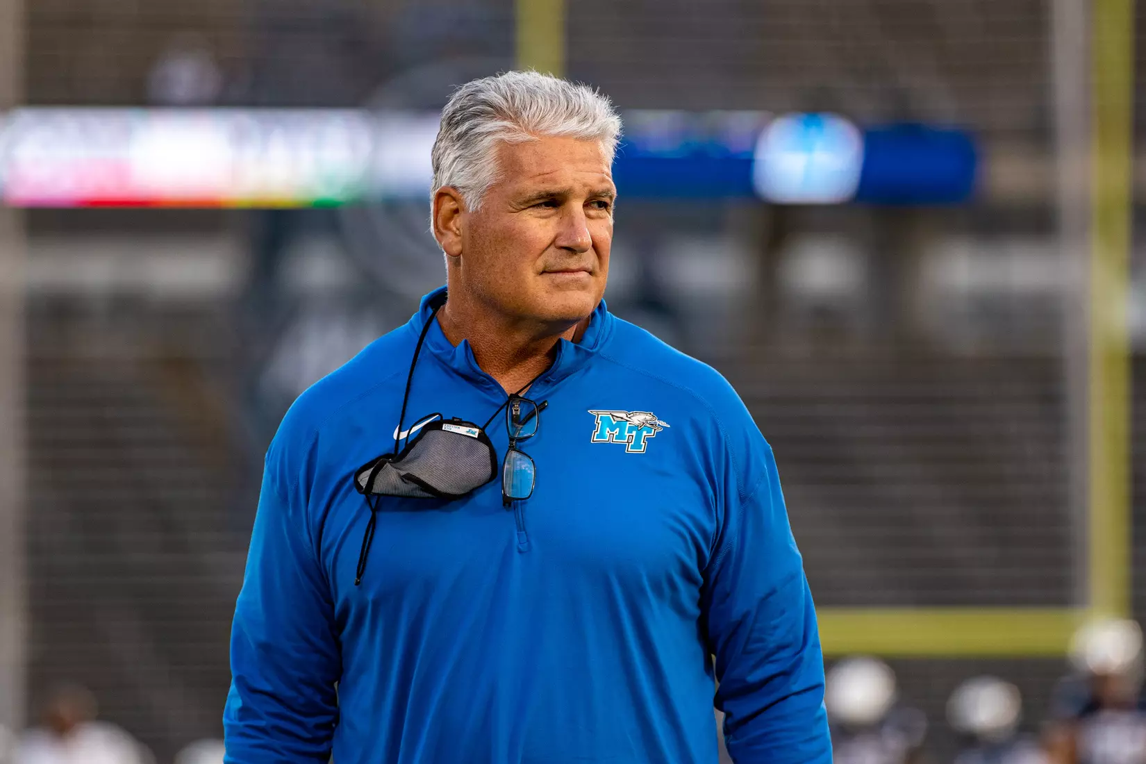 Blue Raider Football at University of Connecticut - Oct. 22, 2021 - Result MT 44 UCONN 13